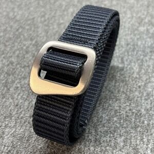 Bison Designs Nylon Stealth Web Belt Aluminum Buckle USA Hiking Outdoor Larg 44"